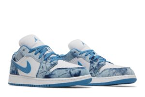 Jordan 1 Low Washed Denim (GS) DM8947-100 - Brosneaker photo 8