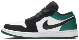 Jordan 1 Low White Black Mystic Green 553558-113 - Brosneaker photo 2