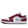 Jordan 1 Low White Bordeaux 553558-615 - Brosneaker photo 1