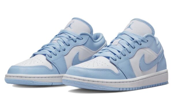 Jordan 1 Low White Ice Blue (Women's) DC0774-141 - Brosneaker photo 2