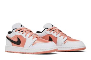 Jordan 1 Low White Light Madder Root (GS) DM8960-801 - Brosneaker photo 8