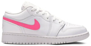Jordan 1 Low White Neon (GS) CW7035-100 - Brosneaker photo 1