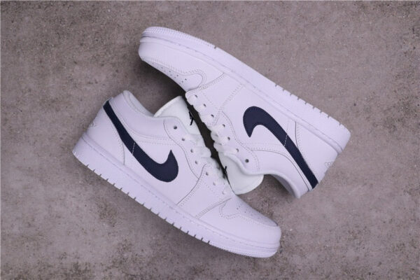 Jordan 1 Low White Obsidian 553558-114 - Brosneaker photo 7