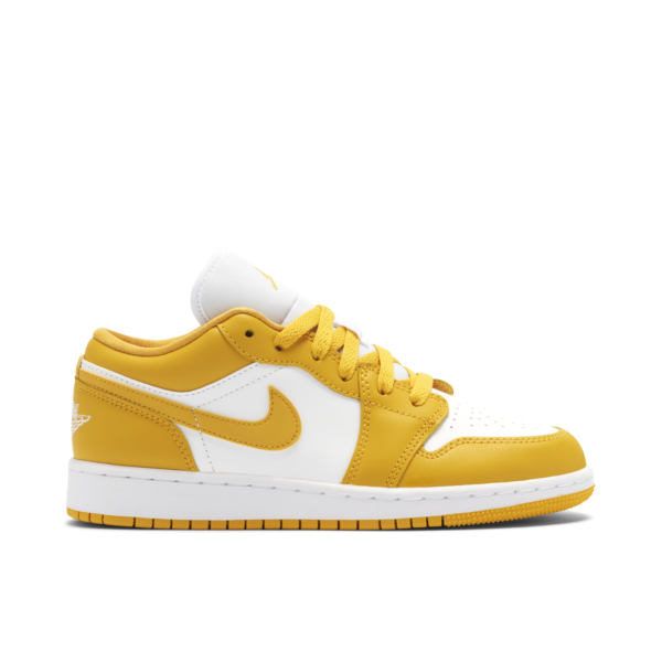 Jordan 1 Low White Pollen (GS) 553560-171 - Brosneaker photo 1