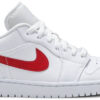 Jordan 1 Low White University Red (Women's) AO9944-161 - Brosneaker photo 1