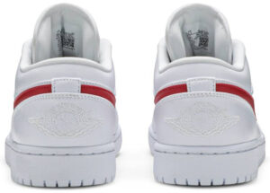 Jordan 1 Low White University Red (Women's) AO9944-161 - Brosneaker photo 5