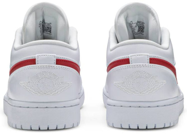 Jordan 1 Low White University Red (Women's) AO9944-161 - Brosneaker photo 5