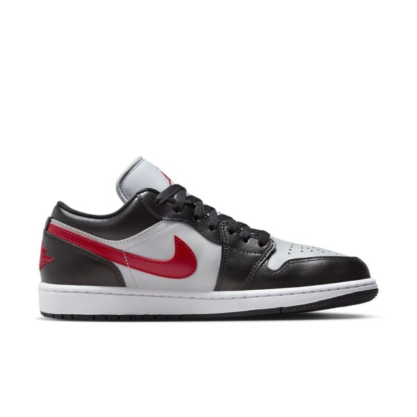 Jordan 1 Low Wolf Grey Gym Red (Women's) DC0774-062 - Brosneaker photo 3