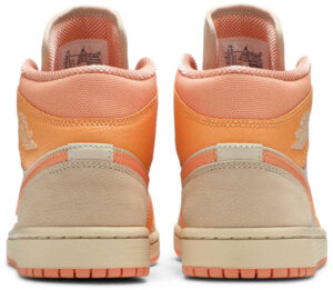 Jordan 1 Mid Apricot Orange (Women's) DH4270-800 - Brosneaker photo 4