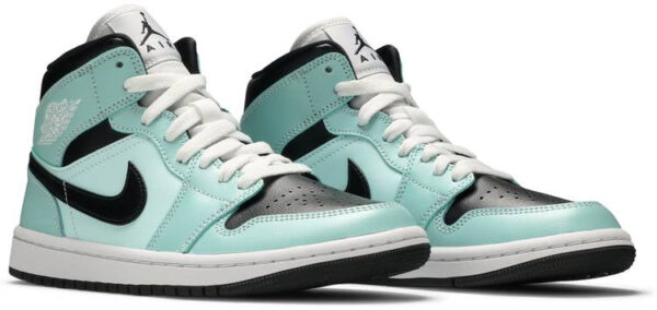 Jordan 1 Mid Aqua Blue Tint (Women's) BQ6472-300 - Brosneaker photo 1