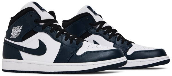 Jordan 1 Mid Armory Navy 554724-411 - Brosneaker photo 3