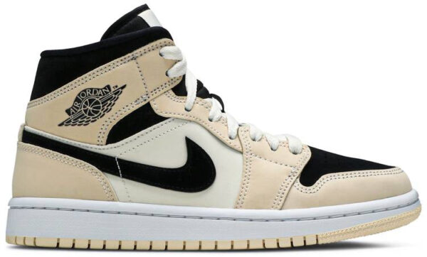 Jordan 1 Mid Barely Orange (Women's) BQ6472-800 - Brosneaker photo 1