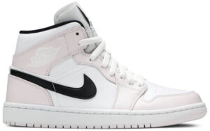 Jordan 1 Mid Barely Rose (Women's) BQ6472-500 - Brosneaker photo 1