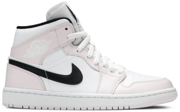 Jordan 1 Mid Barely Rose (Women's) BQ6472-500 - Brosneaker photo 1