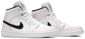 Jordan 1 Mid Barely Rose (Women's) BQ6472-500 - Brosneaker photo 3