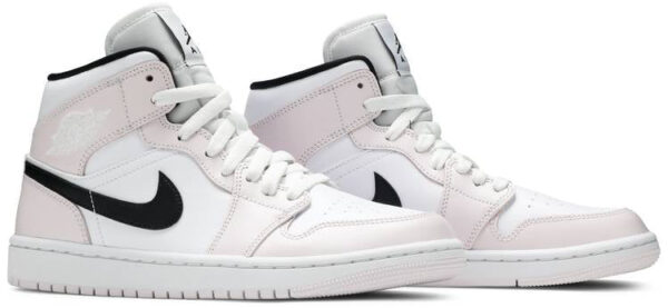 Jordan 1 Mid Barely Rose (Women's) BQ6472-500 - Brosneaker photo 3