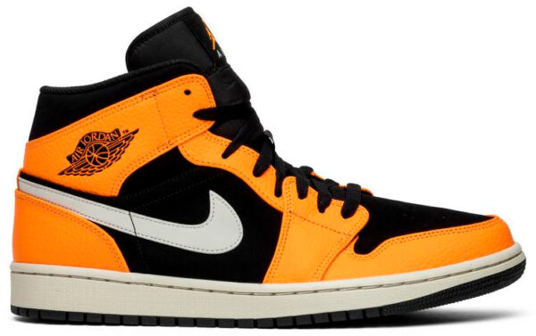 Jordan 1 Mid Black Cone 554724-062 - Brosneaker photo 1