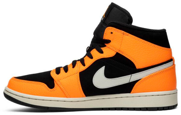 Jordan 1 Mid Black Cone 554724-062 - Brosneaker photo 4