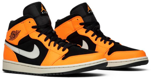 Jordan 1 Mid Black Cone 554724-062 - Brosneaker photo 5