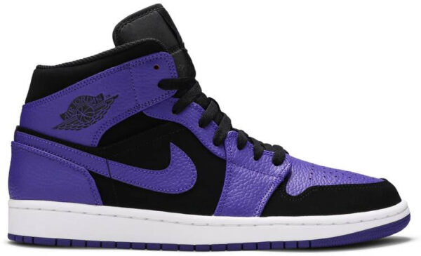 Jordan 1 Mid Black Dark Concord 554724-051 - Brosneaker photo 1