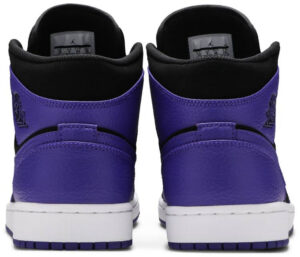 Jordan 1 Mid Black Dark Concord 554724-051 - Brosneaker photo 4