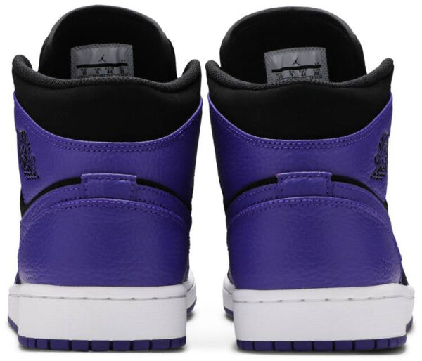 Jordan 1 Mid Black Dark Concord 554724-051 - Brosneaker photo 4