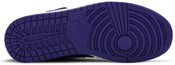 Jordan 1 Mid Black Dark Concord 554724-051 - Brosneaker photo 5