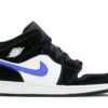 Jordan 1 Mid Black Racer Blue White (GS) 554725-084 - Brosneaker photo 1
