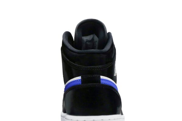 Jordan 1 Mid Black Racer Blue White (GS) 554725-084 - Brosneaker photo 7