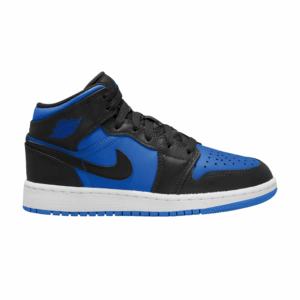 Jordan 1 Mid Black Royal Blue (GS) DQ8423-042 - Brosneaker photo 1
