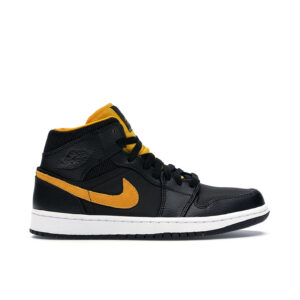 Jordan 1 Mid Black University Gold CI9352-001 - Brosneaker photo 1