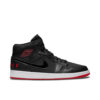 Jordan 1 Mid Black University Red BQ6578-001 - Brosneaker photo 1