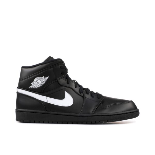 Jordan 1 Mid Black White (2018) 554724-049 - Brosneaker photo 1