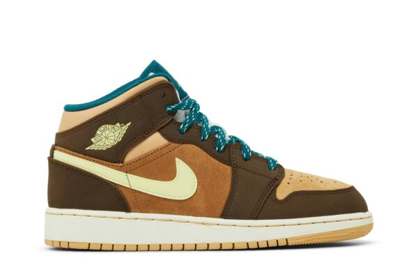 Jordan 1 Mid Cacao Wow (GS) DZ6335-200 - Brosneaker photo 1