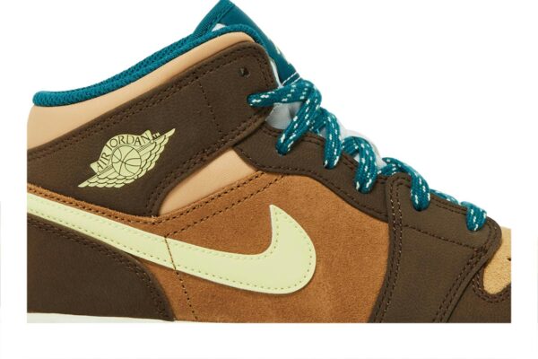 Jordan 1 Mid Cacao Wow (GS) DZ6335-200 - Brosneaker photo 2