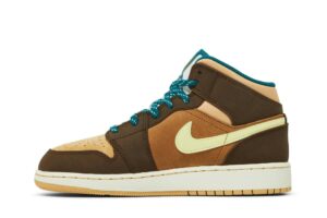 Jordan 1 Mid Cacao Wow (GS) DZ6335-200 - Brosneaker photo 3