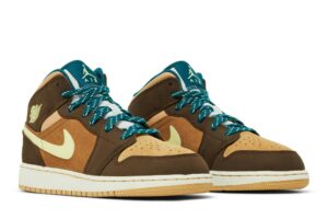 Jordan 1 Mid Cacao Wow (GS) DZ6335-200 - Brosneaker photo 8