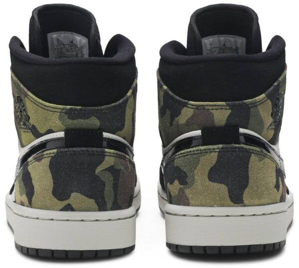 Jordan 1 Mid Camo (2020) CW5490-001 - Brosneaker photo 4