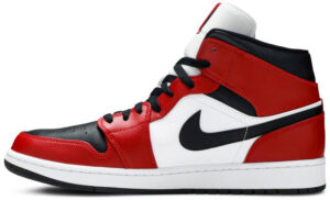 Jordan 1 Mid Chicago Toe 554724-069 - Brosneaker photo 2