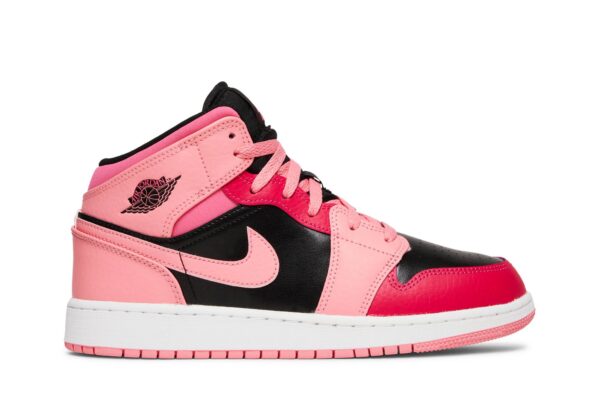 Jordan 1 Mid Coral Chalk (GS) 554725-662 - Brosneaker photo 1