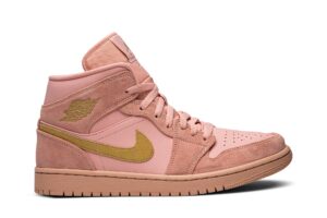 Jordan 1 Mid Coral Gold 852542-600 - Brosneaker photo 1