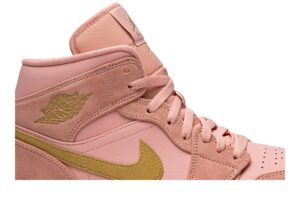 Jordan 1 Mid Coral Gold 852542-600 - Brosneaker photo 2
