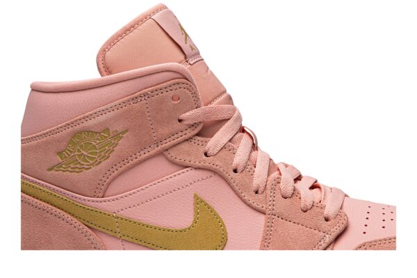Jordan 1 Mid Coral Gold 852542-600 - Brosneaker photo 2