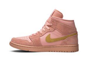 Jordan 1 Mid Coral Gold 852542-600 - Brosneaker photo 3