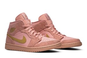 Jordan 1 Mid Coral Gold 852542-600 - Brosneaker photo 8