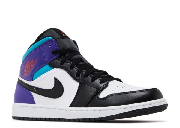 Jordan 1 Mid Court Purple Tropical Twist DQ8426-154 - Brosneaker photo 3