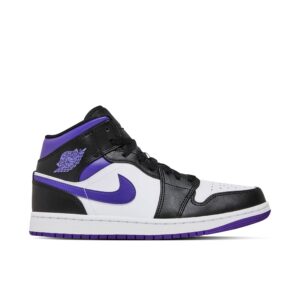 Jordan 1 Mid Dark Iris 554724-095 - Brosneaker photo 1