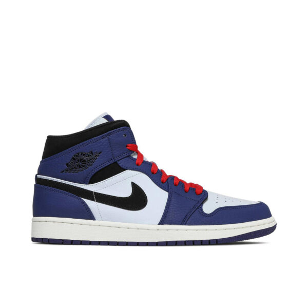 Jordan 1 Mid Deep Royal Blue Black 852542-400 - Brosneaker photo 1