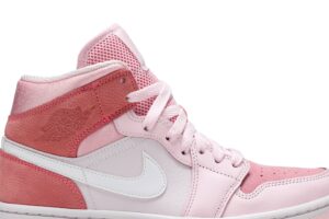 Jordan 1 Mid Digital Pink (Women's) CW5379-600 - Brosneaker photo 2