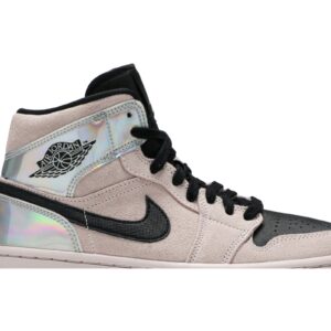 Jordan 1 Mid Dirty Powder Iridescent (Women's) BQ6472-602 - Brosneaker photo 2